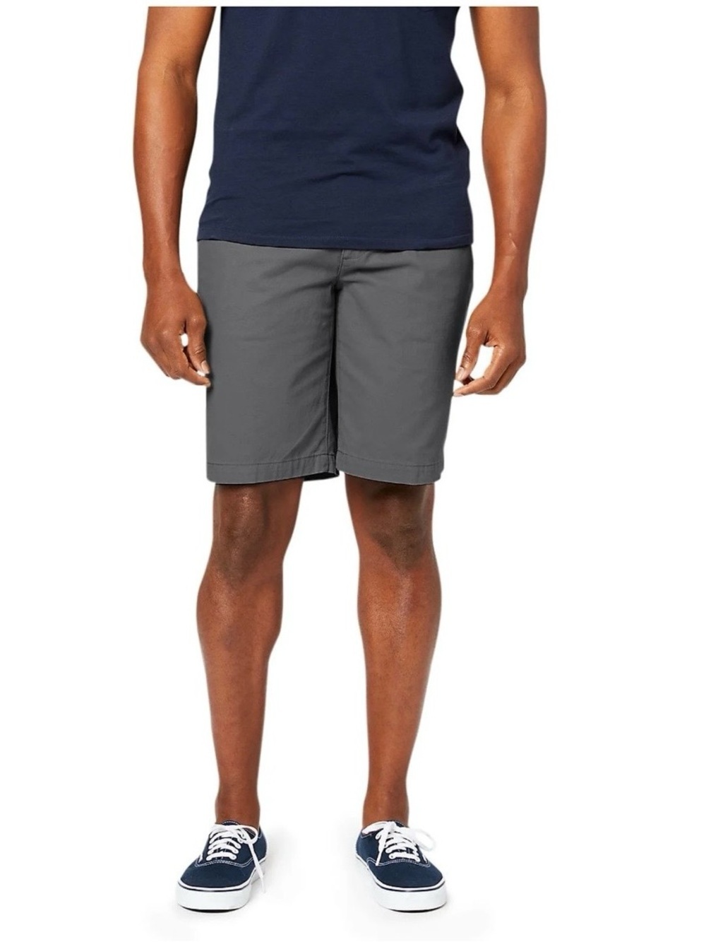 Dockers Men's Straight Fit 10.5" Inseam Twill Shorts with Stretch